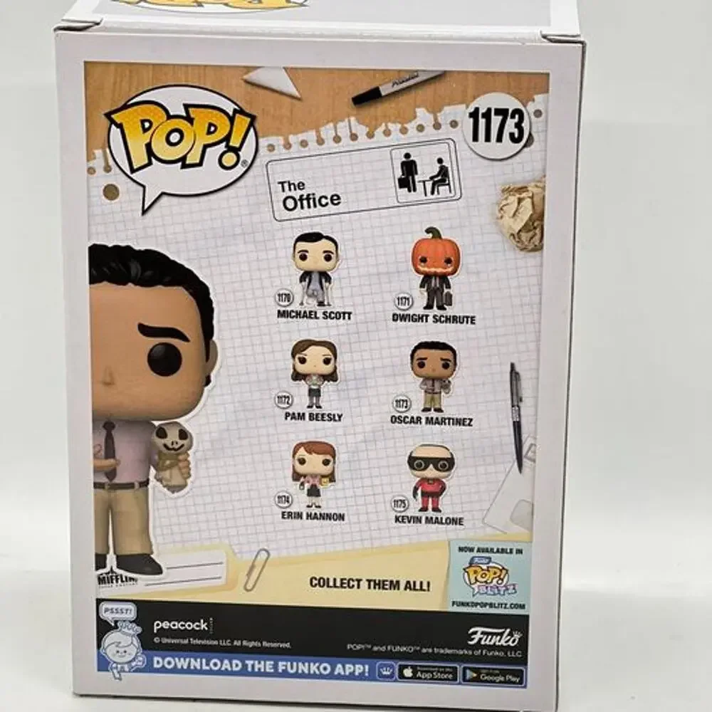 Oscar with Scarecrow Doll The Office Pop! Vinyl